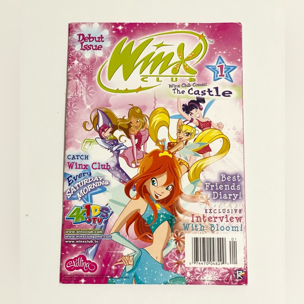 B Winx Club Debut Issue 1 The Castle Comic Book Magazine